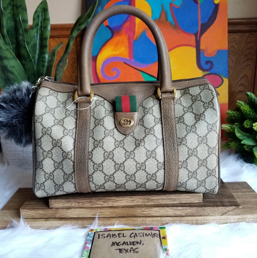 Vintage Gucci Boston Bag